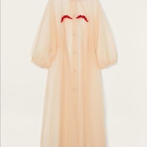 Simone Rocha x HM wide cut tulle dress NWT size XS